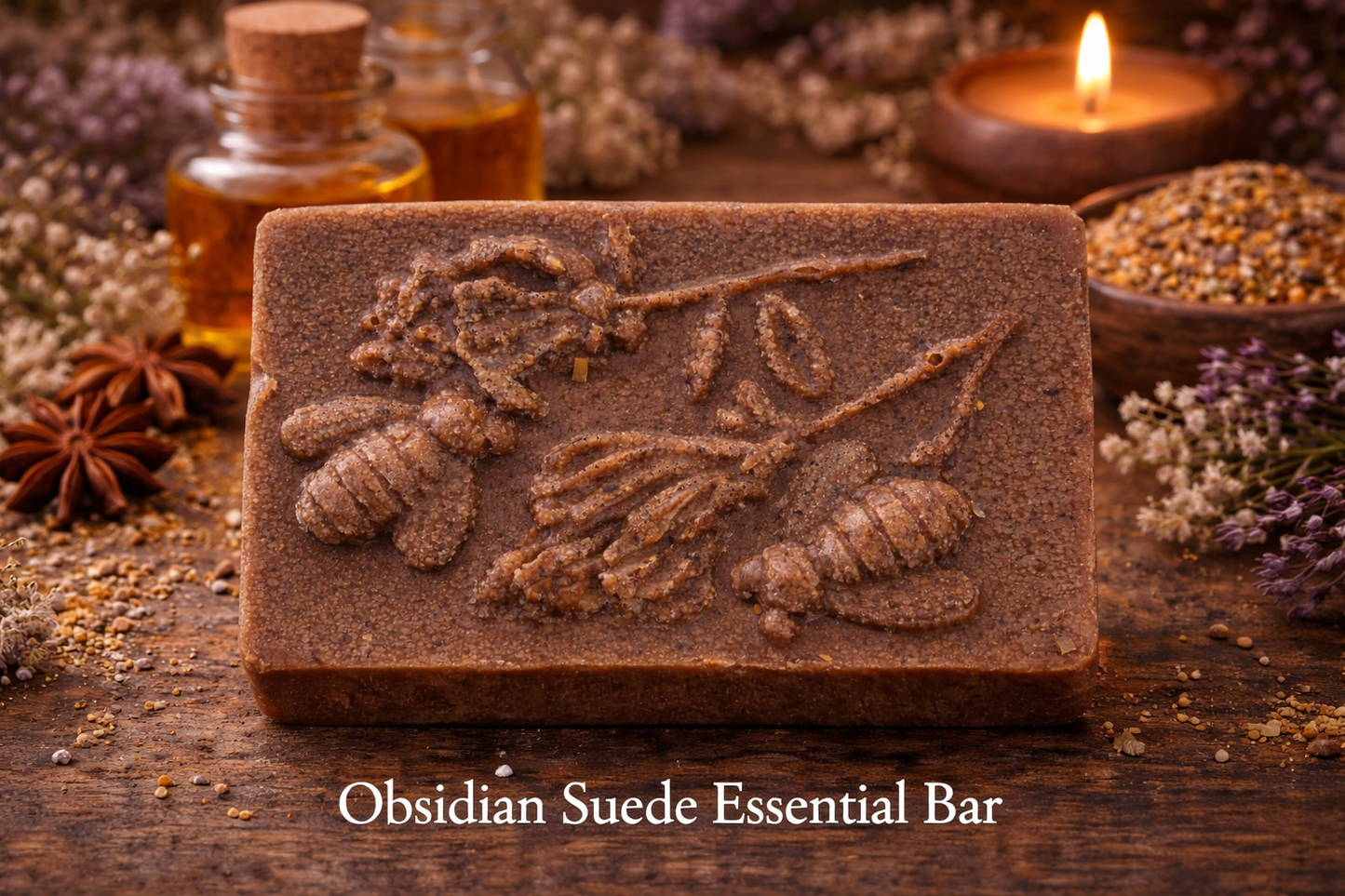 Obsidian Suede Essential Bar
